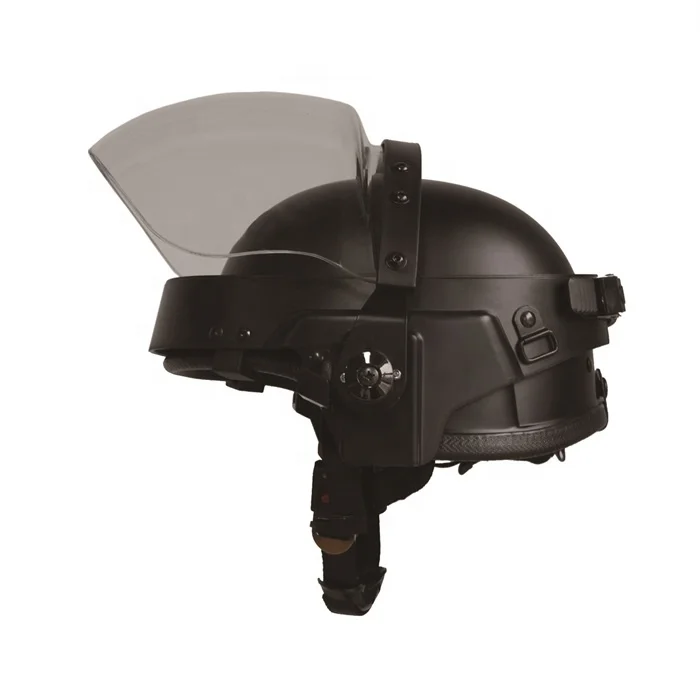 Protect face shield PC anti fog visor Riot helmet visor