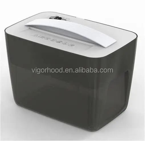 
Vigorhood New 4 sheets of A4 folded paper Desktop shredder 005CC mini office shredder 4x37mm 