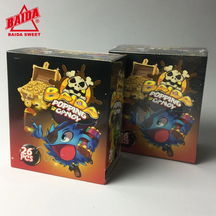 Magic Pops sparkles sweet candies candy Biscuit Cracker  SNACK TIDBITS Sweets fruit flavor popping candy