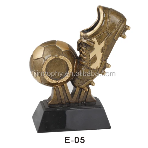 Высококачественная смоляная лпковая футбол обуви трофей