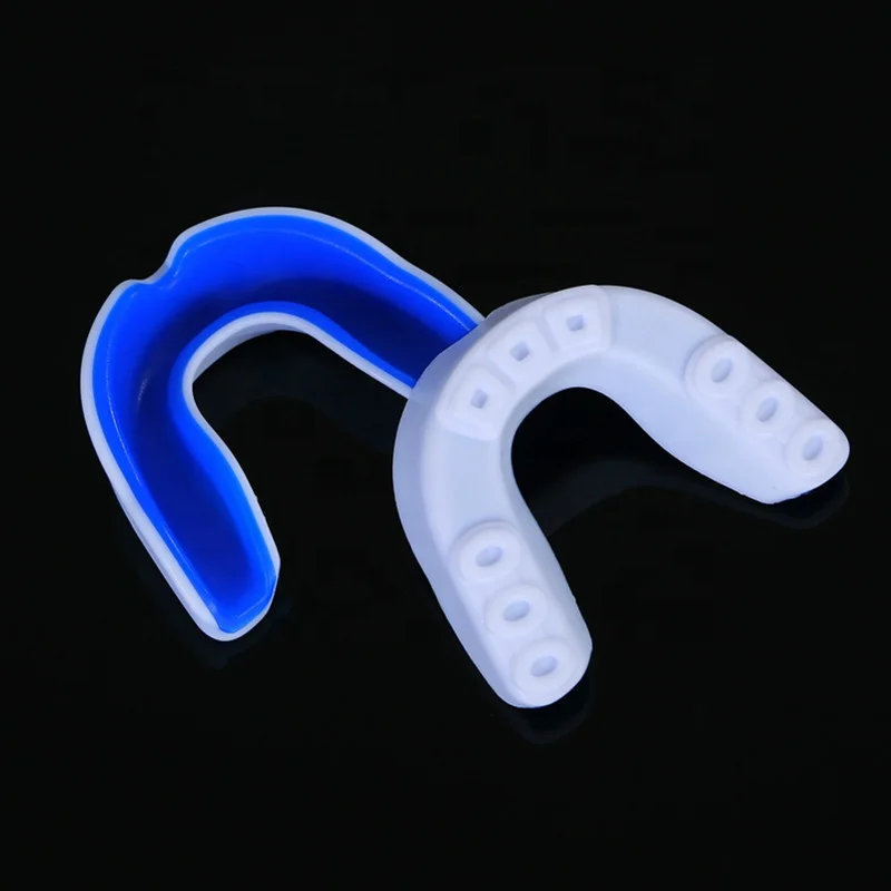 
Custom double-layer tooth armor protection Mouth braces professional sports mouthpiece protector high quality oral care tray 
