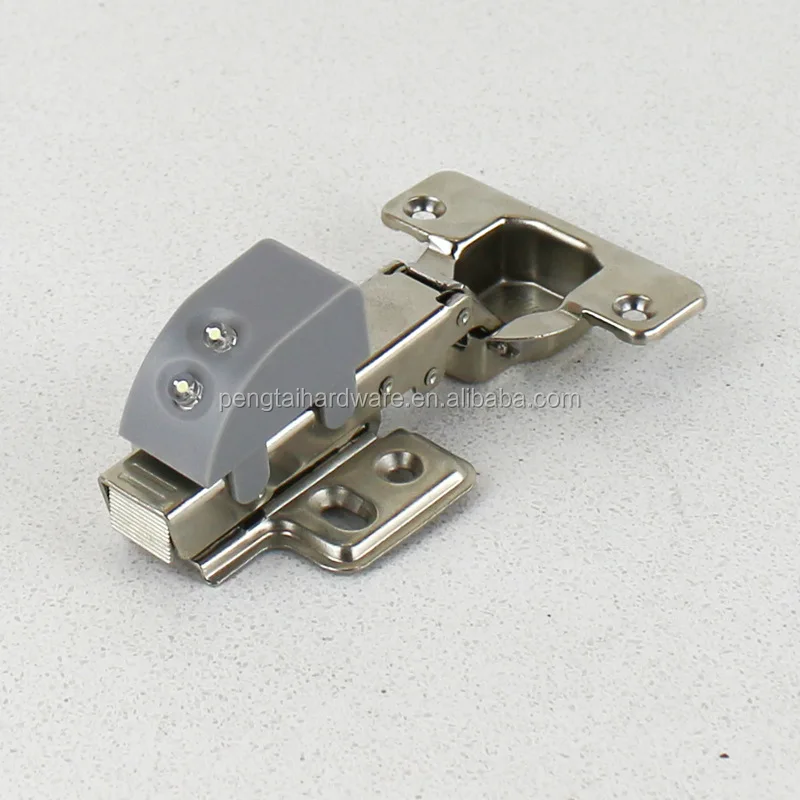 LED lighting hydraulic solf-closing hinge