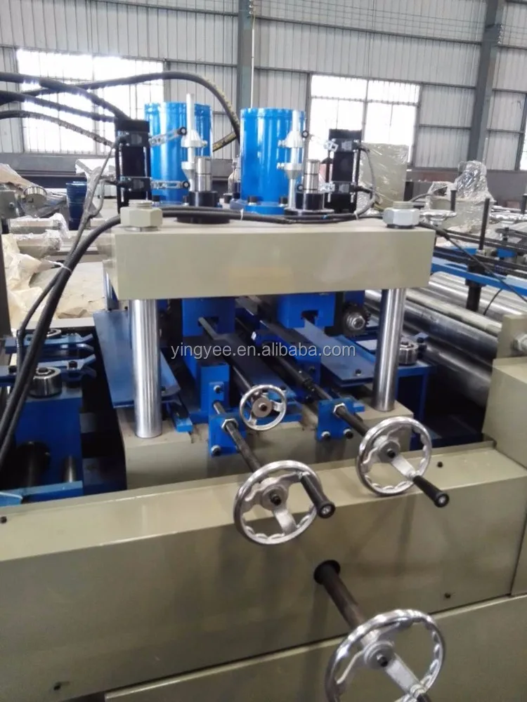 YINGYEE c z purlin interchangeable cold roll forming machine with PLC system