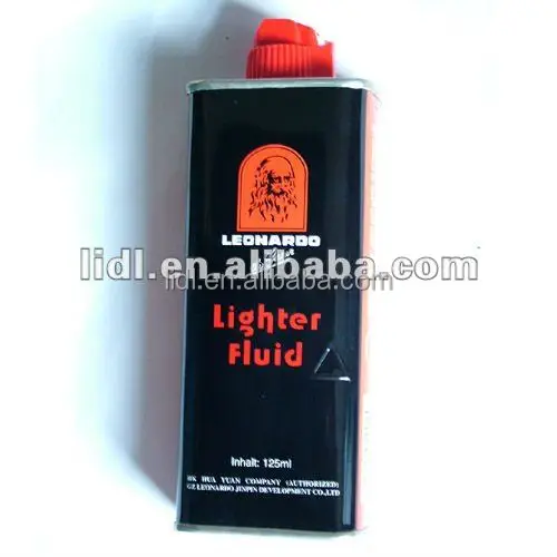 125ml tin can metal lighter oil