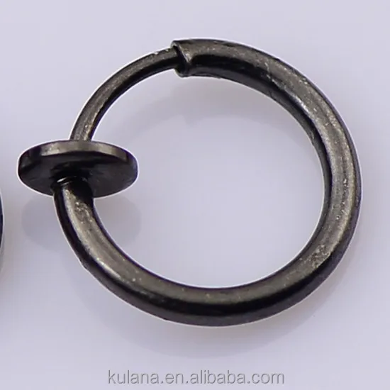 Hot Clip on Body Nose Lip Vibrating Nipple Rings Stud Hoop Earrings Septum