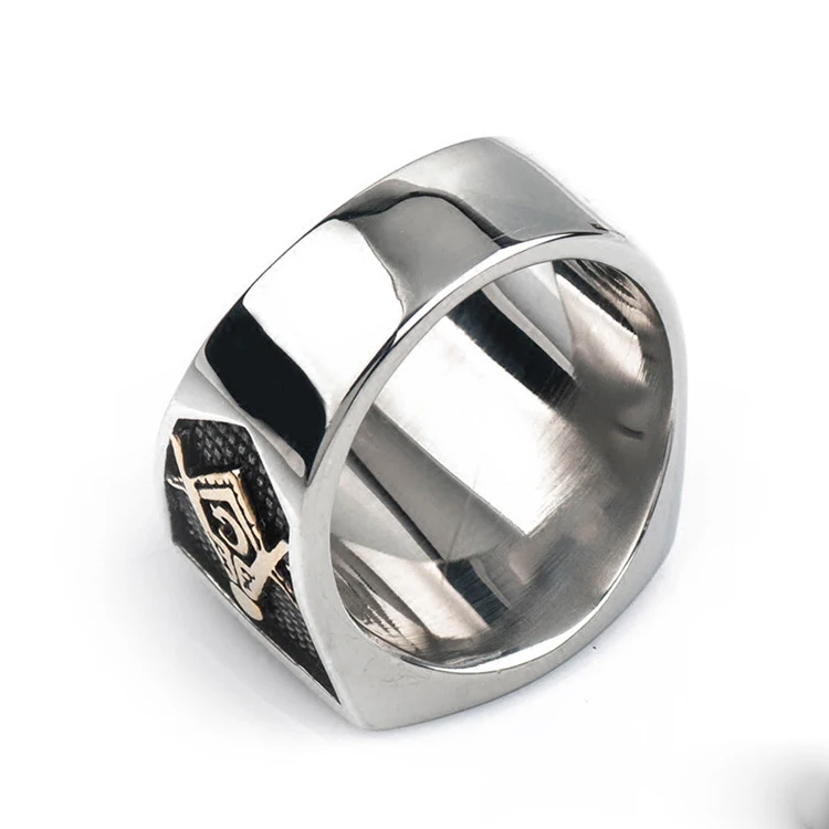 Hot-Selling Fashion Cool Custom Championship Engraved Skull Ring for Men