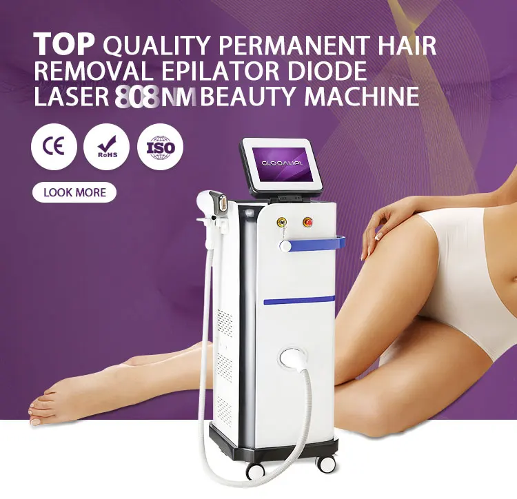 New Style Micro Channel Diode 755nm 808nm Laser Hair Removal Machine