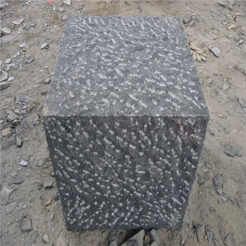 G684 черный гранитный тротуарный камень, гранитный укладчик, гранитная тротуарная плитка