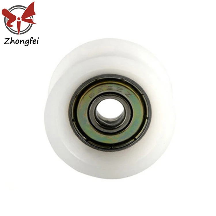 Door And Window Roller Aluminum pulley wheel nylon pulley wheel with bearing