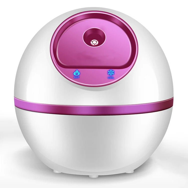 Multi-function Temperature Control Facial Steamer Skin Care Cool Hot Deep Cleansing Lightening Facial Steamer