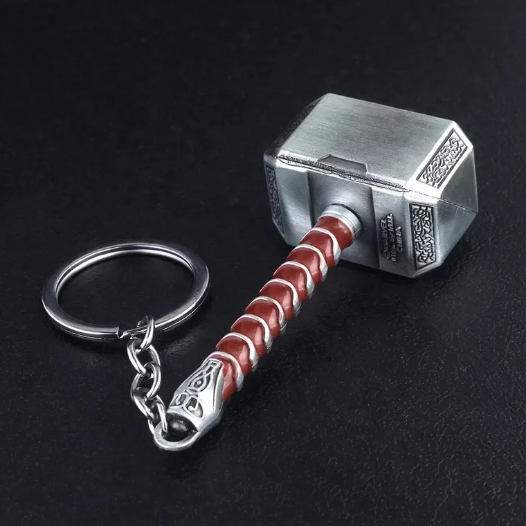 Wholesale Marvel The Avenger Thor Movie Souvenir Hammer Keychain