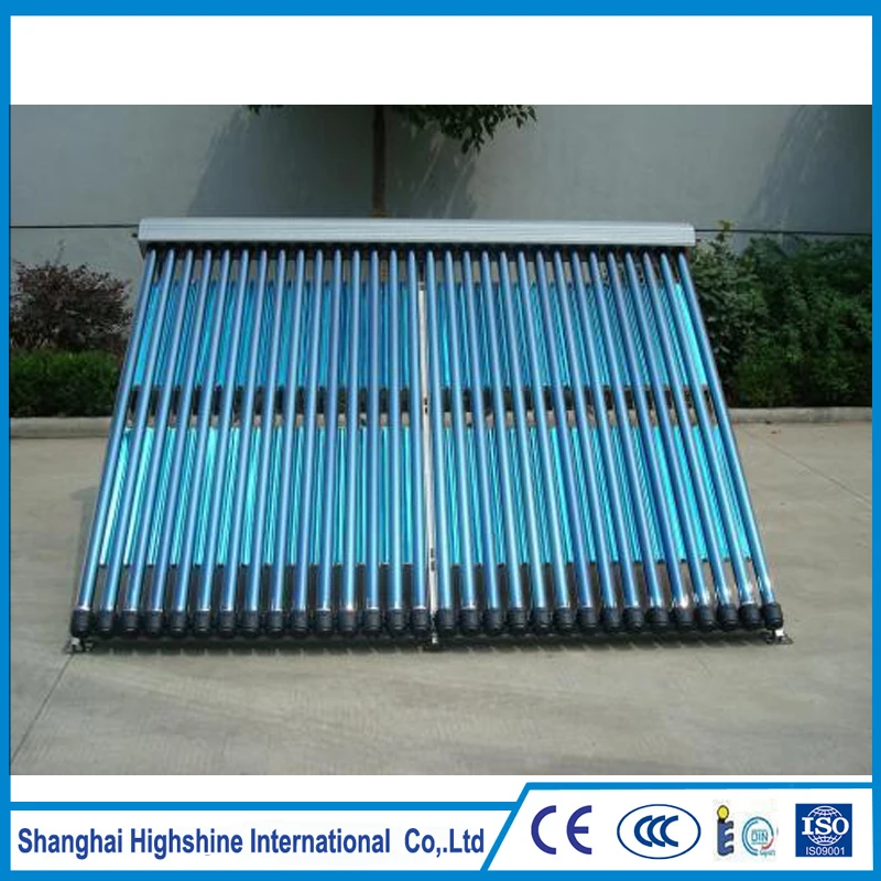 Fast delivery pressure solar collectors pressurized heat pipe collector with reflector