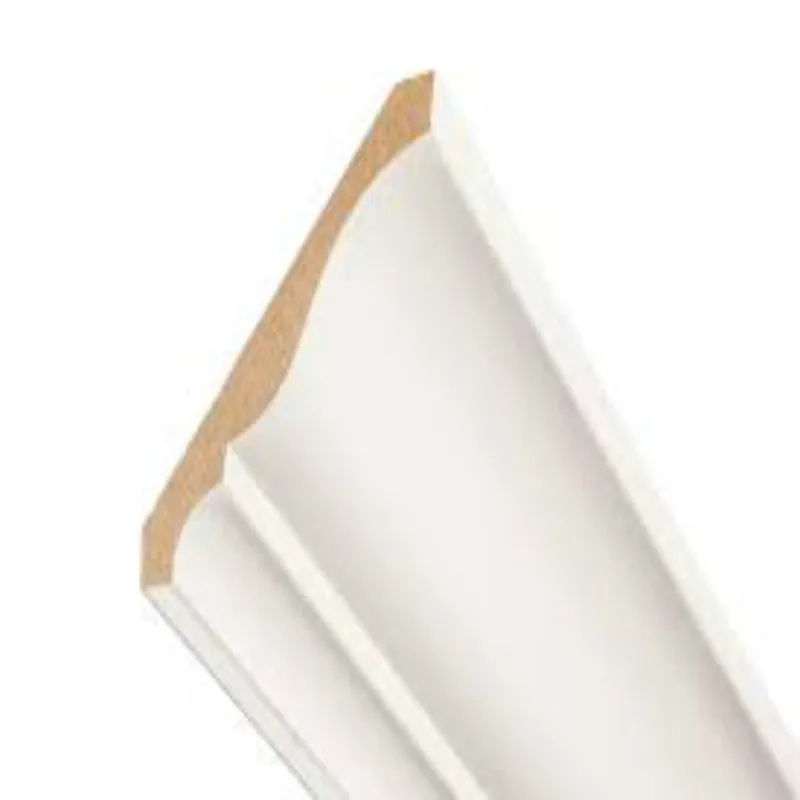 Потолочное украшение китайский поставщик внутренний Европейский стиль S4S корона карниз деревянное литье для Wainscot