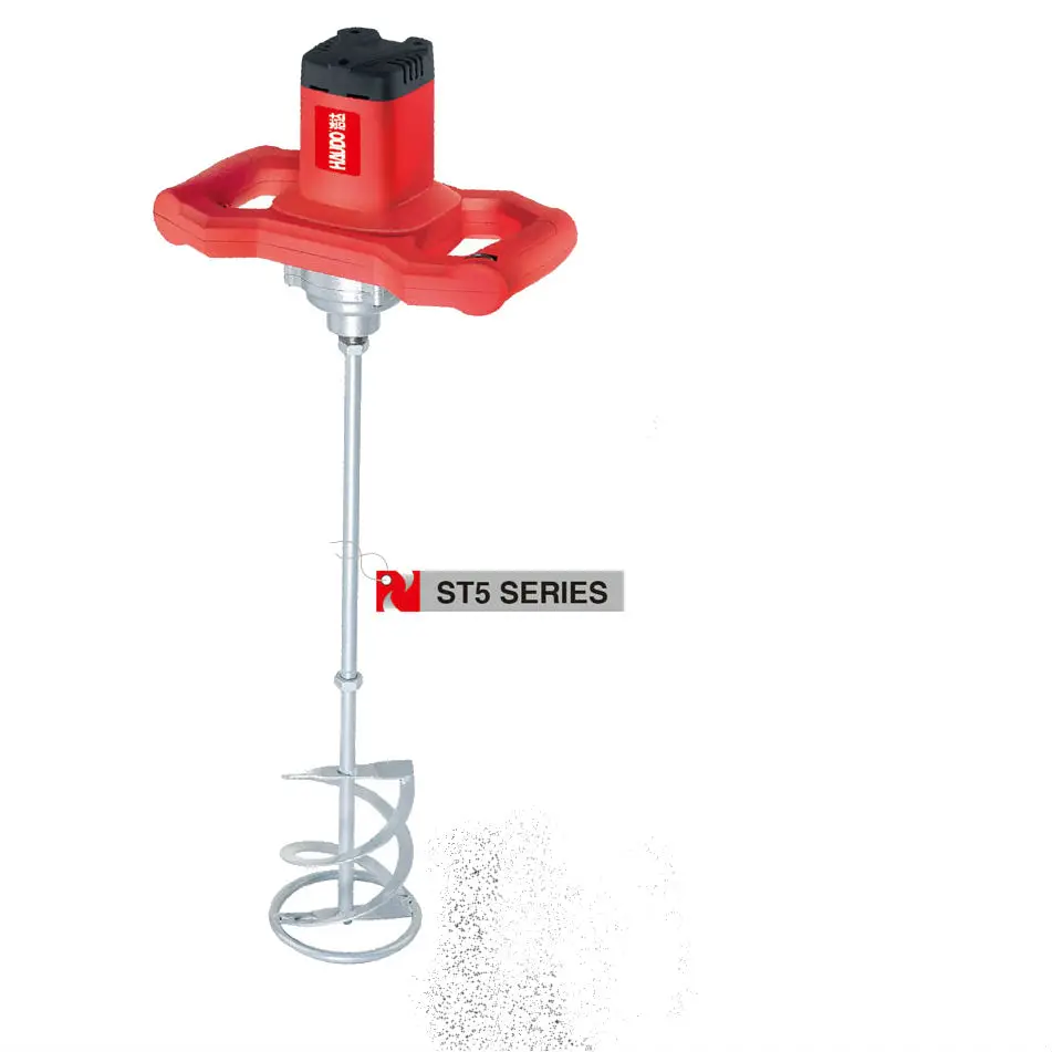 Haudo 1600w Electric Hand Mixer for Plaster, Cement, Mortar Tile Adhesive