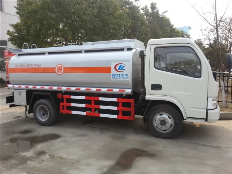 factory direct selling good quality dongfeng 4x2 RHD LHD 3m3 4m3 5m3 oil  fuel tank truck