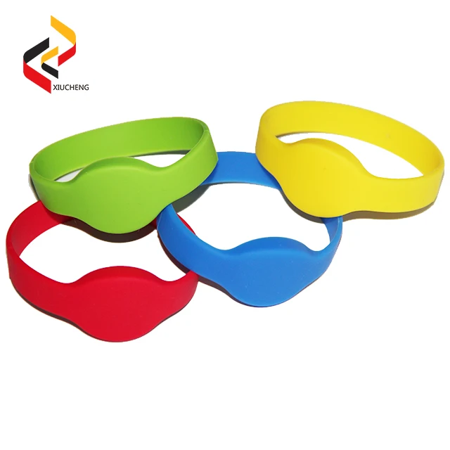 860-960MHZ passive long durability long range 1-6m EPC Gen2 waterproof uhf rfid wristband for marathon swimming wristband tag