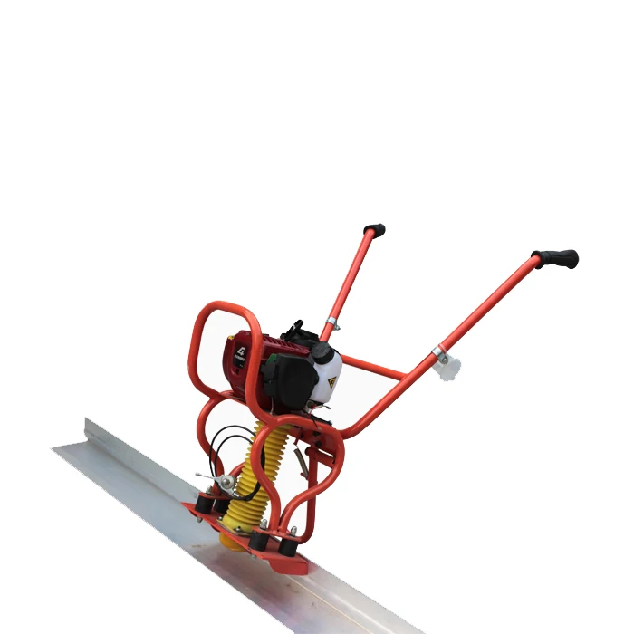 2024 Stainless steel vibratory floor leveling surface finishing machine vibrating concrete screed