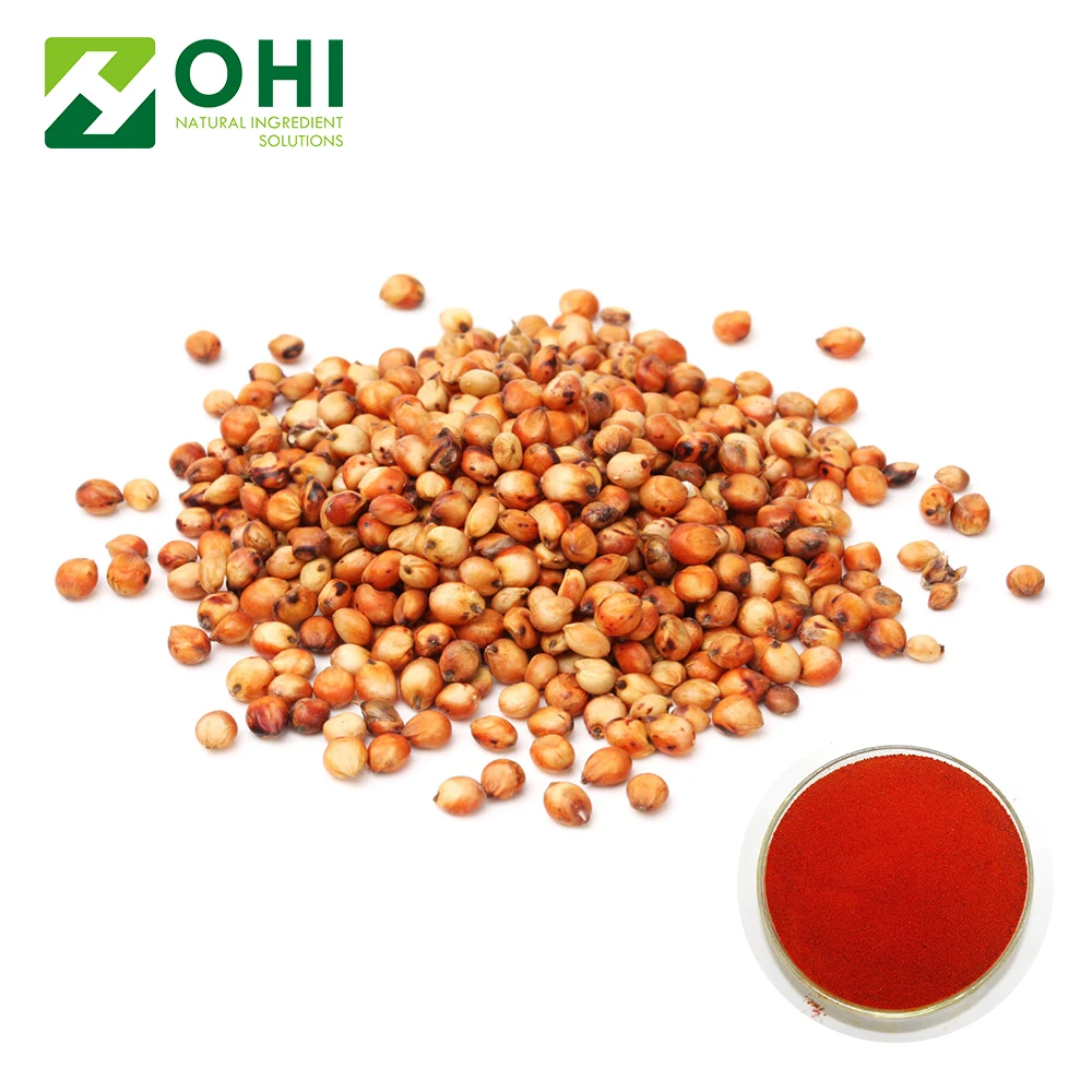 Food grade Brown Red Powder Sorghum Extract