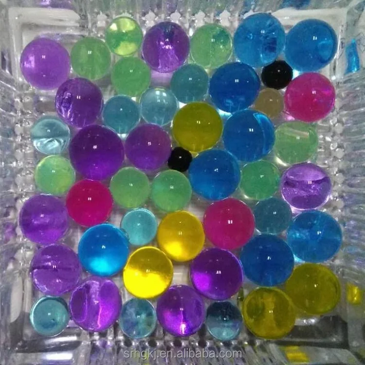 ShuiRun chemical Wholesale different size Water Beads Gel Pearls for Christmas promotion