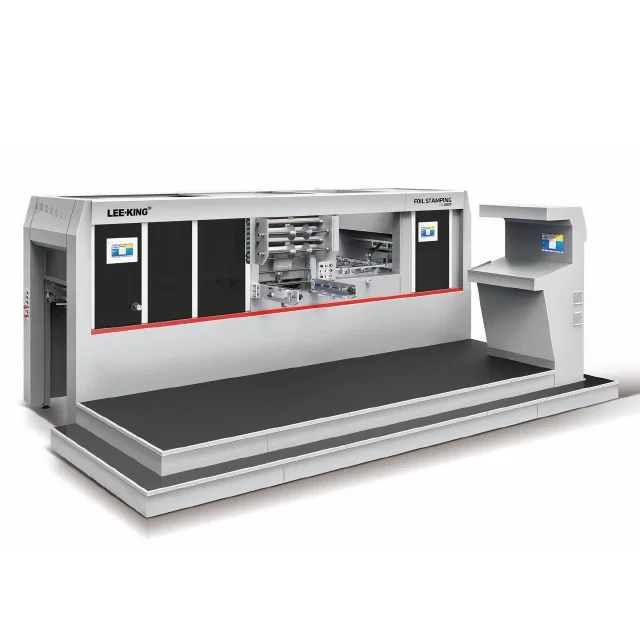 Automatic High Speed Cardboard Corrugated Board Foil Stamping & Die Cutting Die Cutter Machine