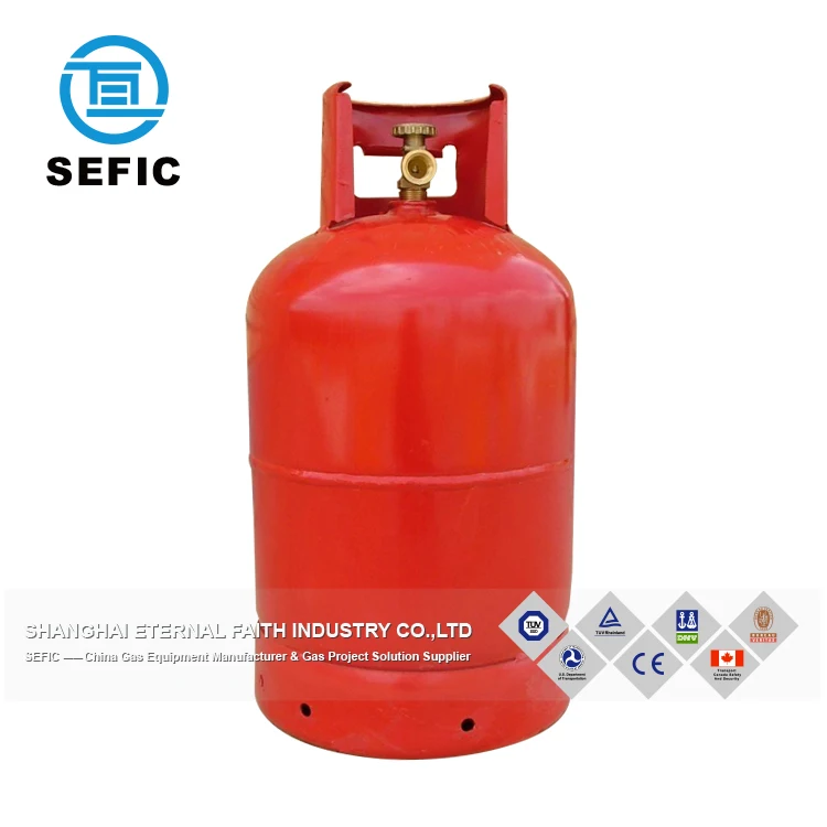 12.5kg Sizes LPG Cooking Gas Cylinder to Malaysia