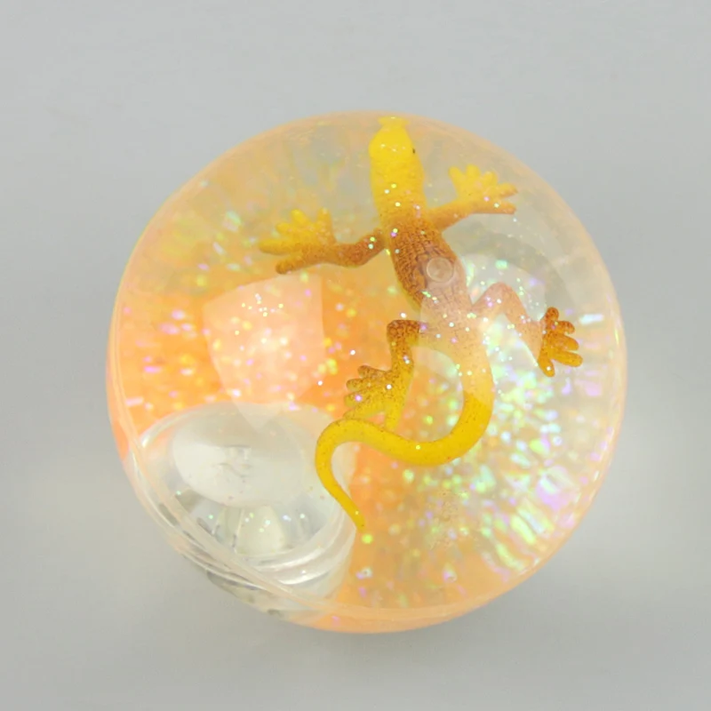 3D animal designs inside LED water ball crystal ball funny toy for kids promotional toys