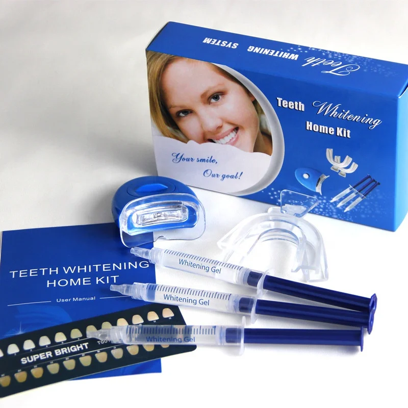 
Advanced Popular Professional Teeth whitening home kit private logo teeth cleaning kit with led light 