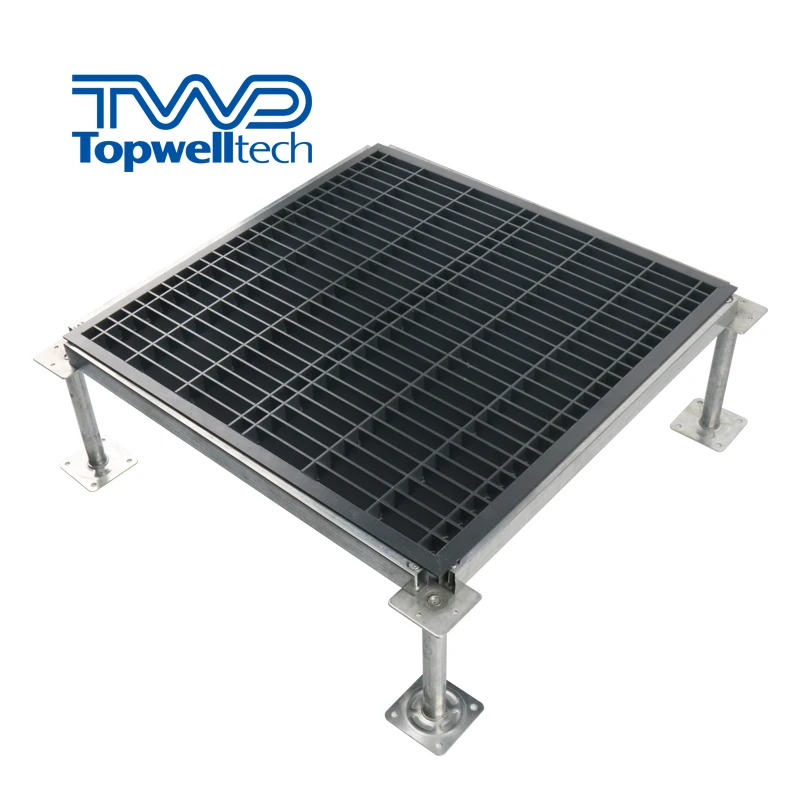 
China Factory Anti-static PVC PHL Air Flow Access All Steel Raised Floor 