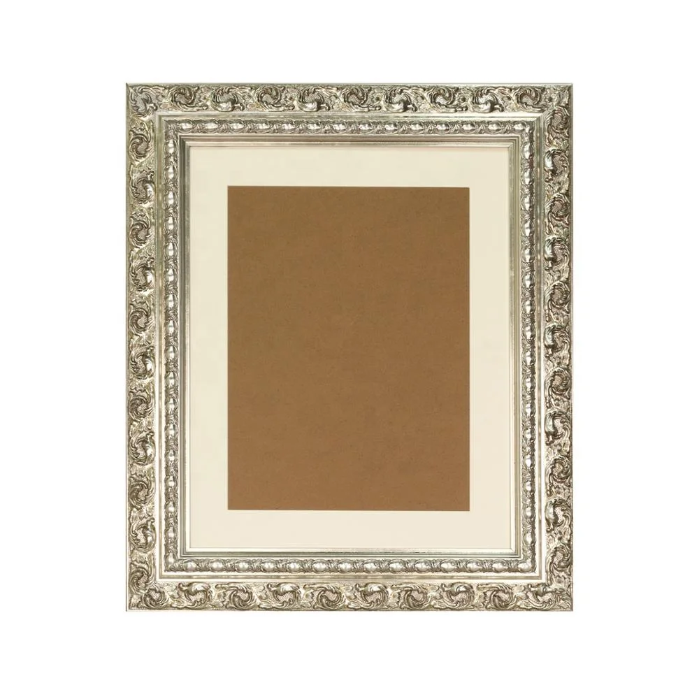 SOA Arts Wholesale Large Sizes  Silver and Gold Antique Painting Picture Frame Wood Digital Printing