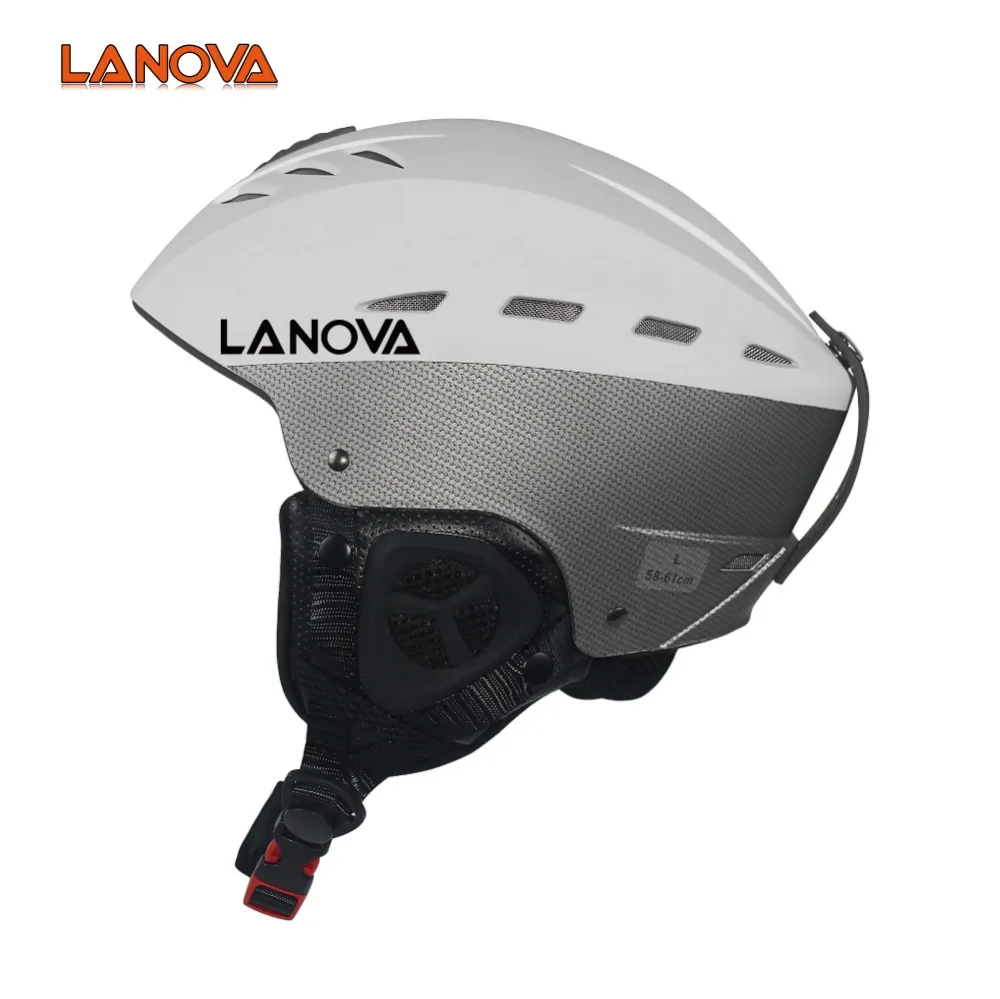 
Skiing helmet ABS Shell+High Density black EPS EN1077 Approved 