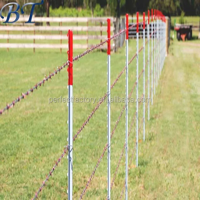 
Cheap metal t-post wholesale Hot dipped galvanized studded t post for field fence with high quality foe sale 