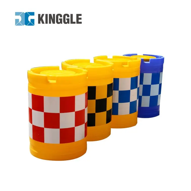 making blow molding machine for large plastic traffic road safety barrier