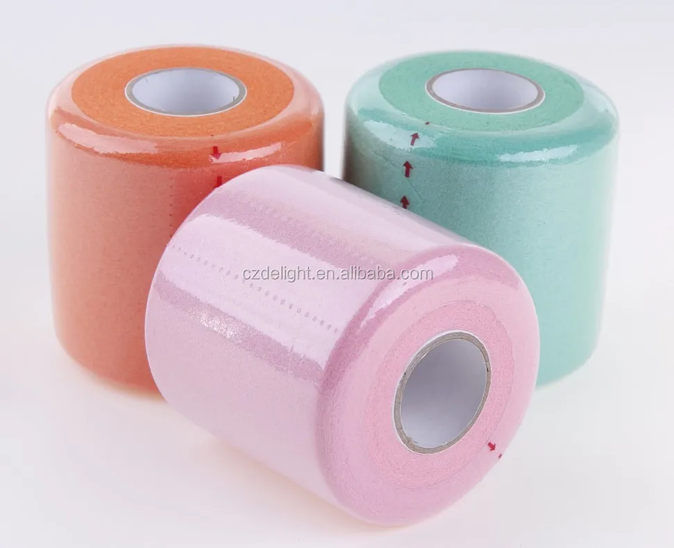 Slim and  light weight Under wrap foam bandage 7cm*27m/sports related injuries/Skin membrane bandage