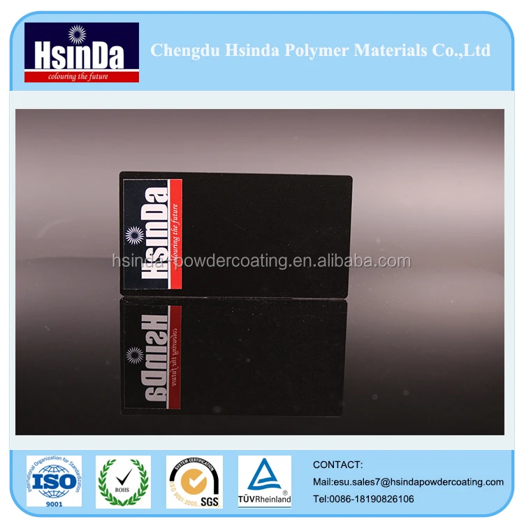 
High temperature resistant black spray powder coating paint 