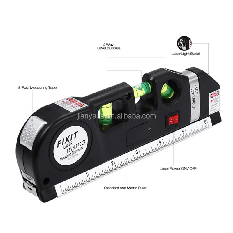 Laser Level Vertical Measure Line Tape