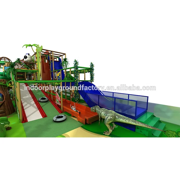 Manufacturer Business Plan Jungle Adventure Theme Customized Naughty Children Indoor Indor Playground Manufacture