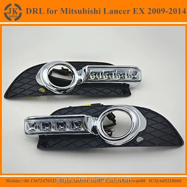 
 Супер отличные светодиодные дневные ходовые огни для Mitsubishi Lancer EX, горячая распродажа, водонепроницаемые светодиодные дневные ходовые огни для Mitsubishi Lancer EX 2009-2014  