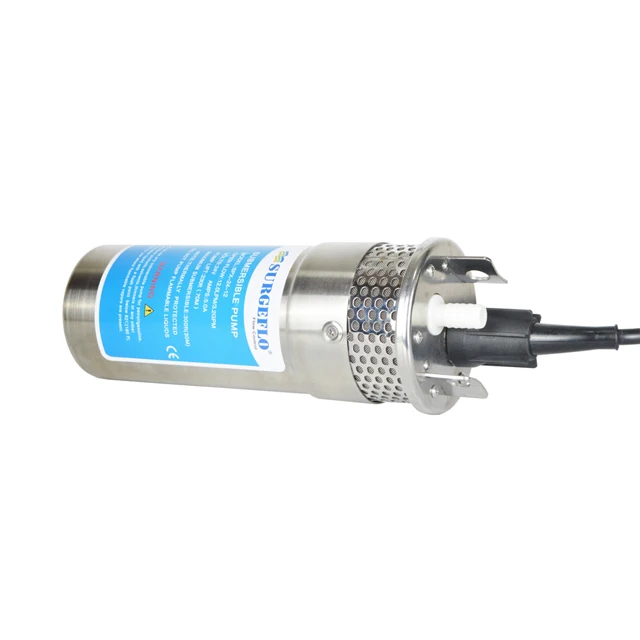 SURGEFLO SPX-12-12 12v 3inch 4 inch 100w famous self-priming submersible deep well borehole ac dc solar water pump