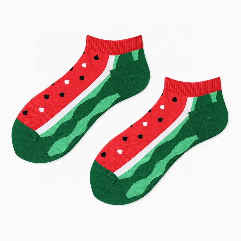 
2019 New Fashion top quality men cotton colorful ankle happy funny fleece socks 