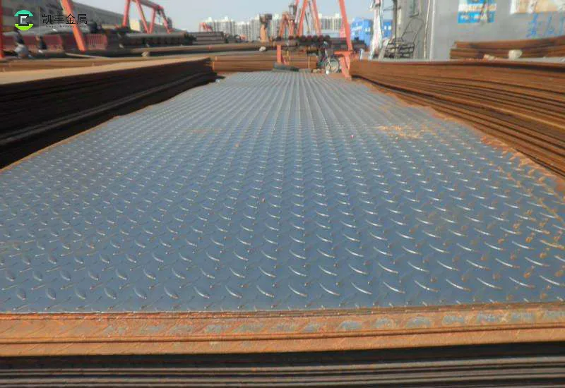 
Outdoor Metal Scaffolding Residential Stair Corrugated Plate 