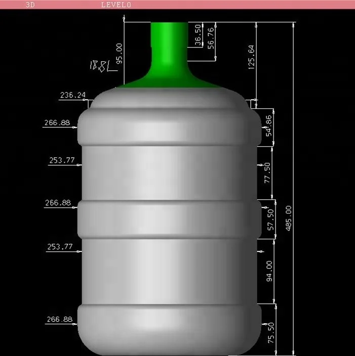 
YUMING Manufacturer Manual Feeding 19 liter 5 Gallon Preform PET Bottle Blowing Machine Automatic 