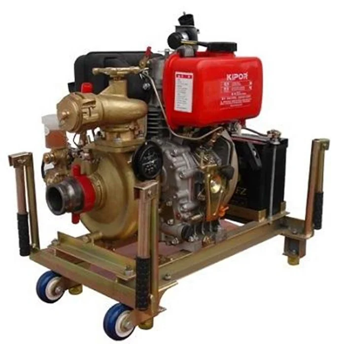 Marine CWY Portable Emergency Diesel Engine Fire Water Pump For Ship