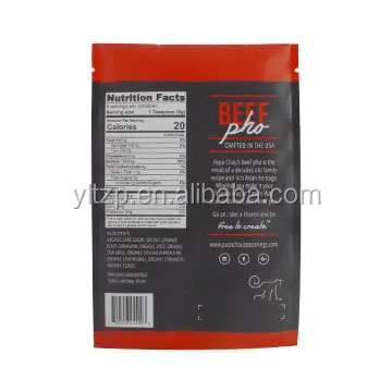 Закрывающийся закуска стоьте вверх мешок молнии/пластичная алюминиевая фольга выровнял упаковывая мешок для сухой еды/говядины дерки