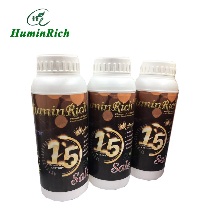 HuminRich Root Nutrient Green Organic Improve Soil Agriculture Humic Acid Liquid Fertiliser