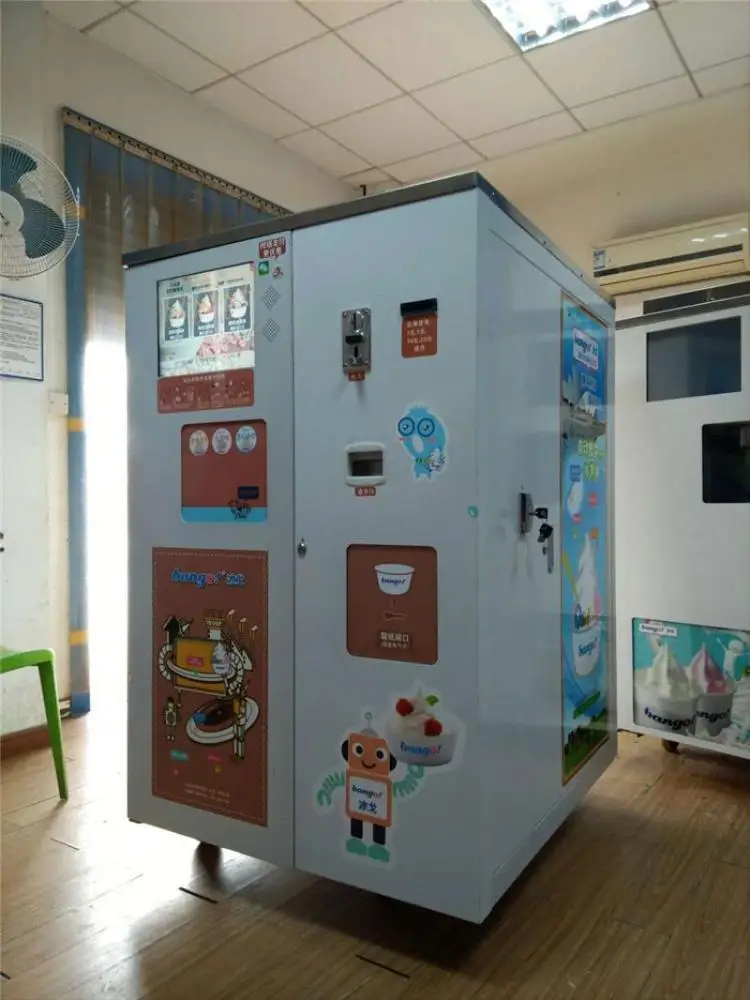 Price Vending Self-Service Ice Cream Hard Maker Machine