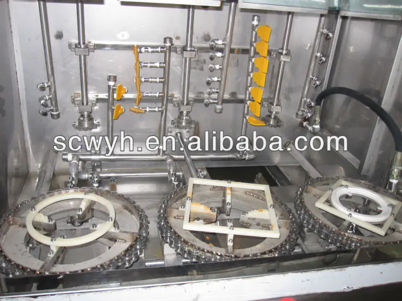 Automatic Rotary Moving Jet Cleaning Machine for Hydraulic Parts