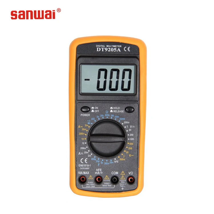 table stand precision function dt 9205a digital multimeter