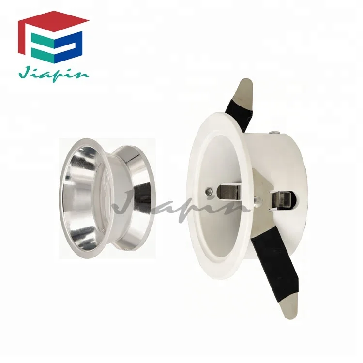 
Round/oval/semicircle Recessed MR16 downlight housing GU10 light fixture downlight module for bed room bathroom 