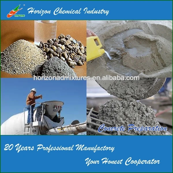 Бетон вода снижение Agent--Polycarboxylate Superplasticizer с ценой, высокий диапазон бетон Superplasticizer