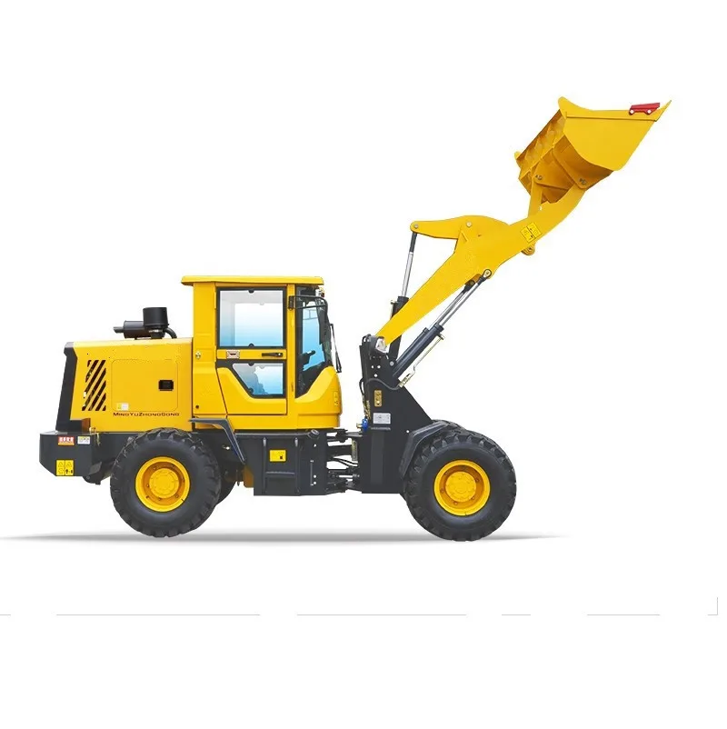 1 ton mini wheel loader backhoe loader mechanical loadering